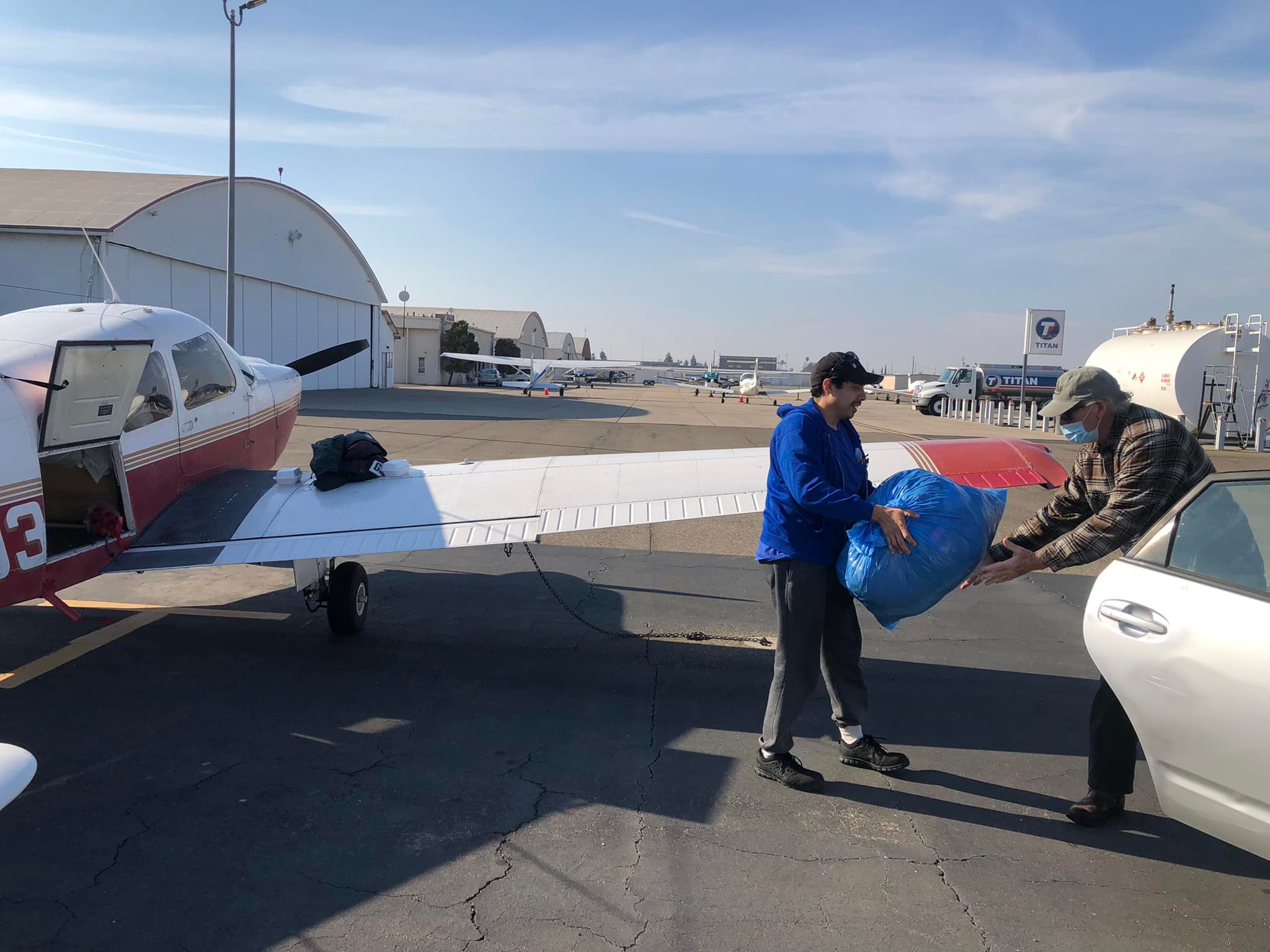 Fresno California Christmas Airlift Toy Drive